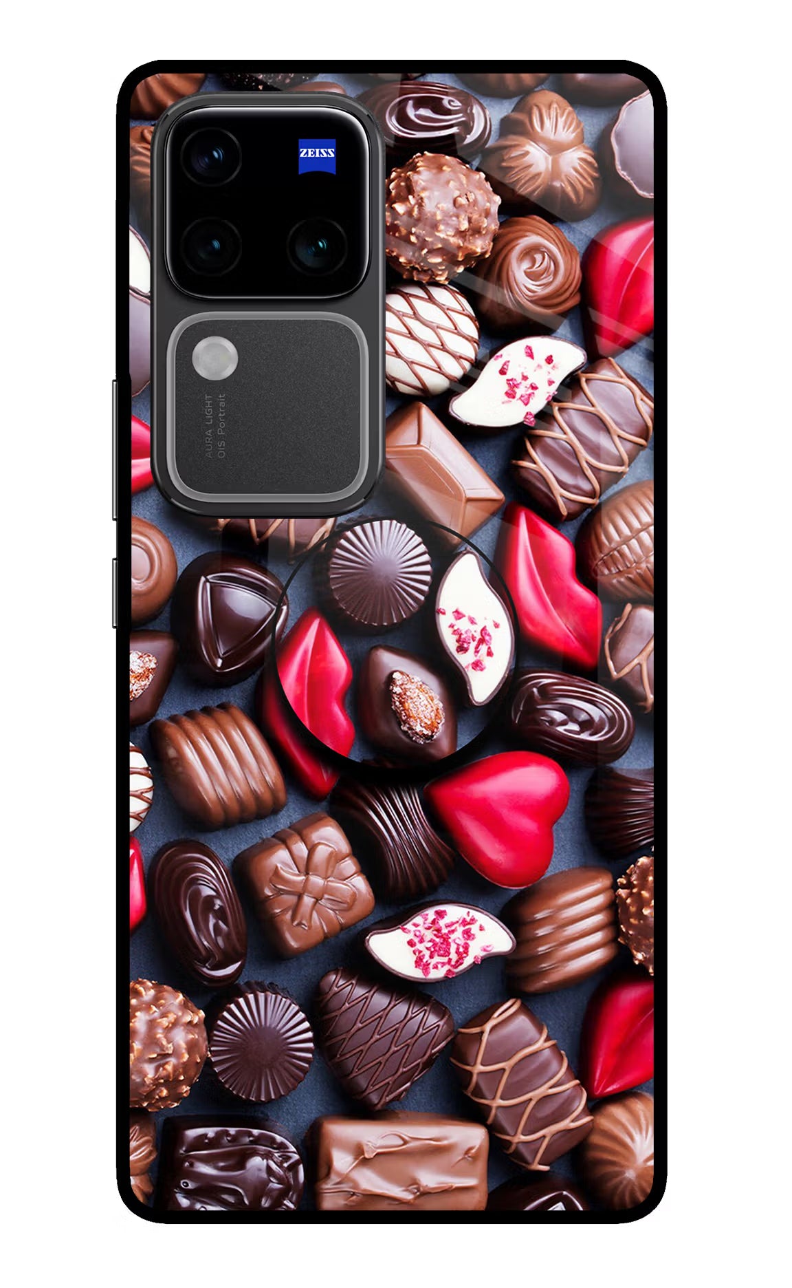 Chocolates Vivo V30 Pro 5G Pop Case by Casekaro
