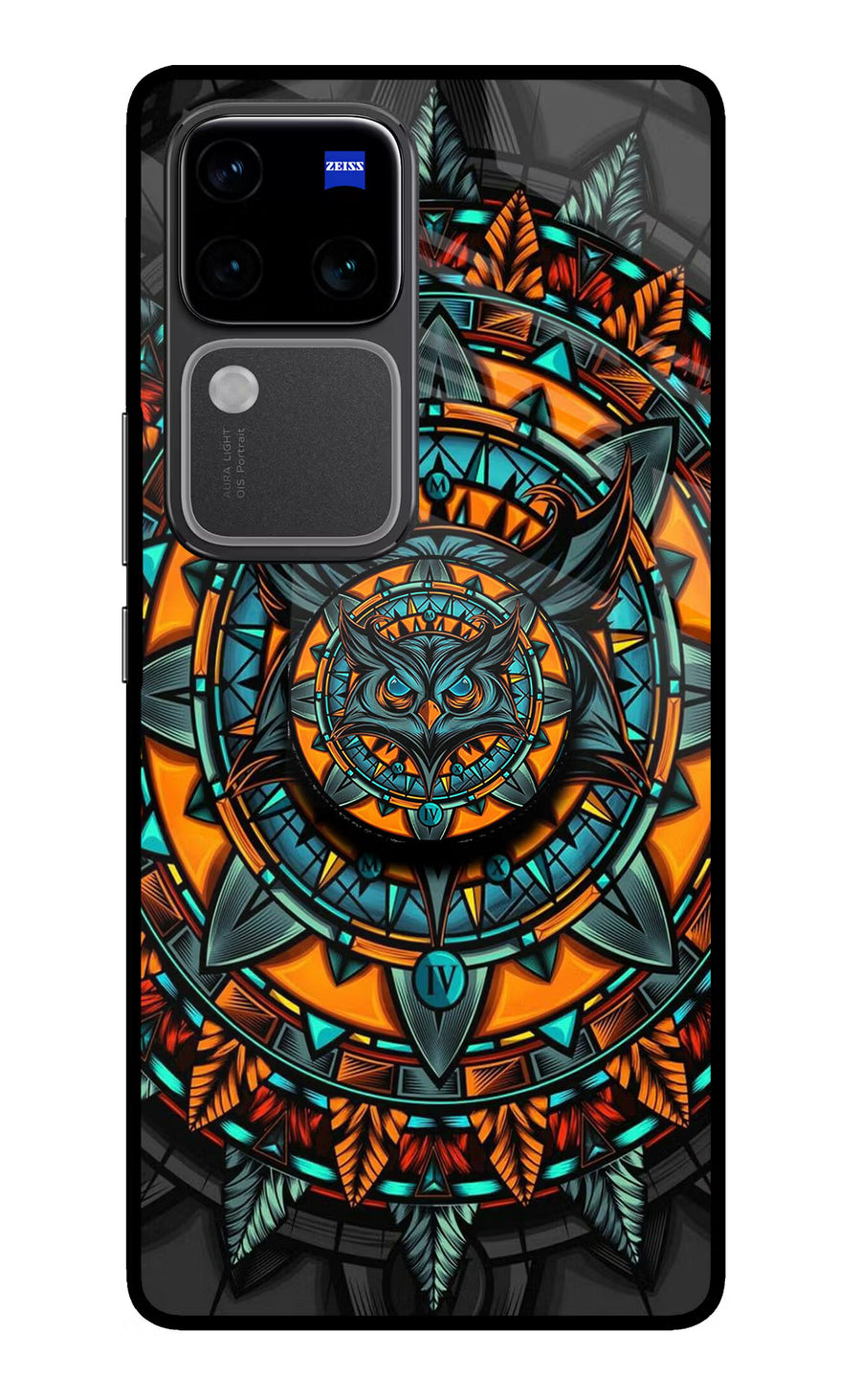 Angry Owl Vivo V30 Pro 5G Pop Case, Glass case