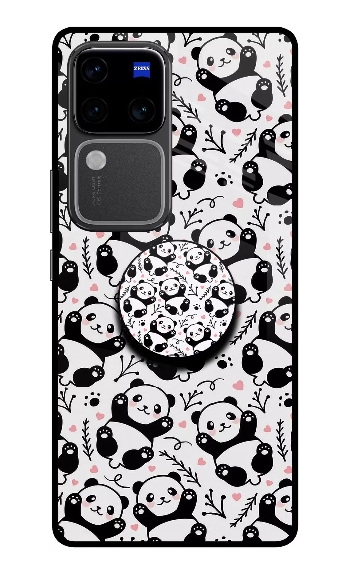 Cute Panda Vivo V30 Pro 5G Pop Case by Casekaro