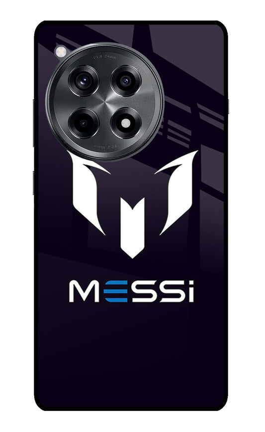 Messi Logo OnePlus 12R Glass Case