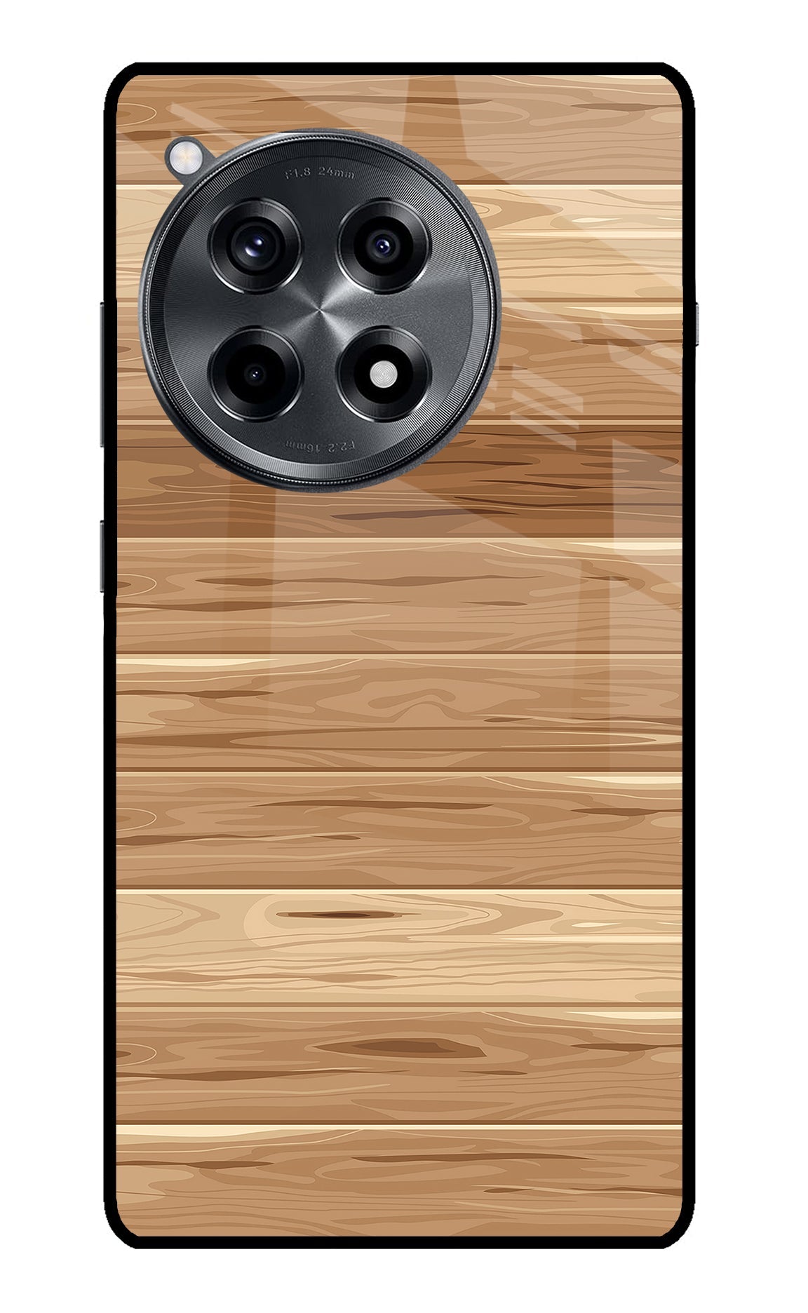 Wooden Vector OnePlus 12R Back Cover
