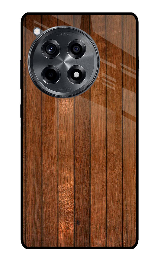 Wooden Artwork Bands OnePlus 12R Glass Case