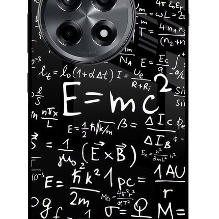 Physics Formula OnePlus 12R Glass Case Back Cover by Casekaro