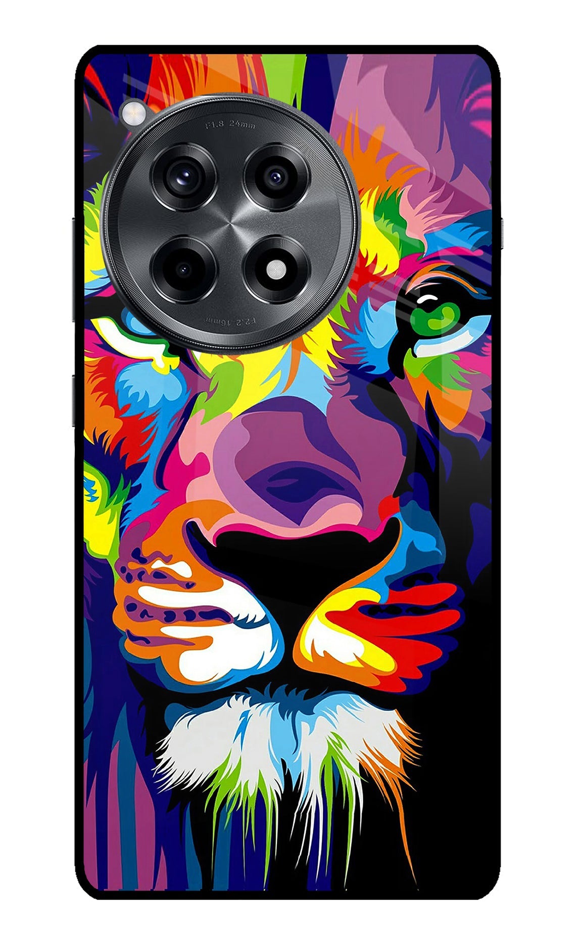 Lion OnePlus 12R Glass Case