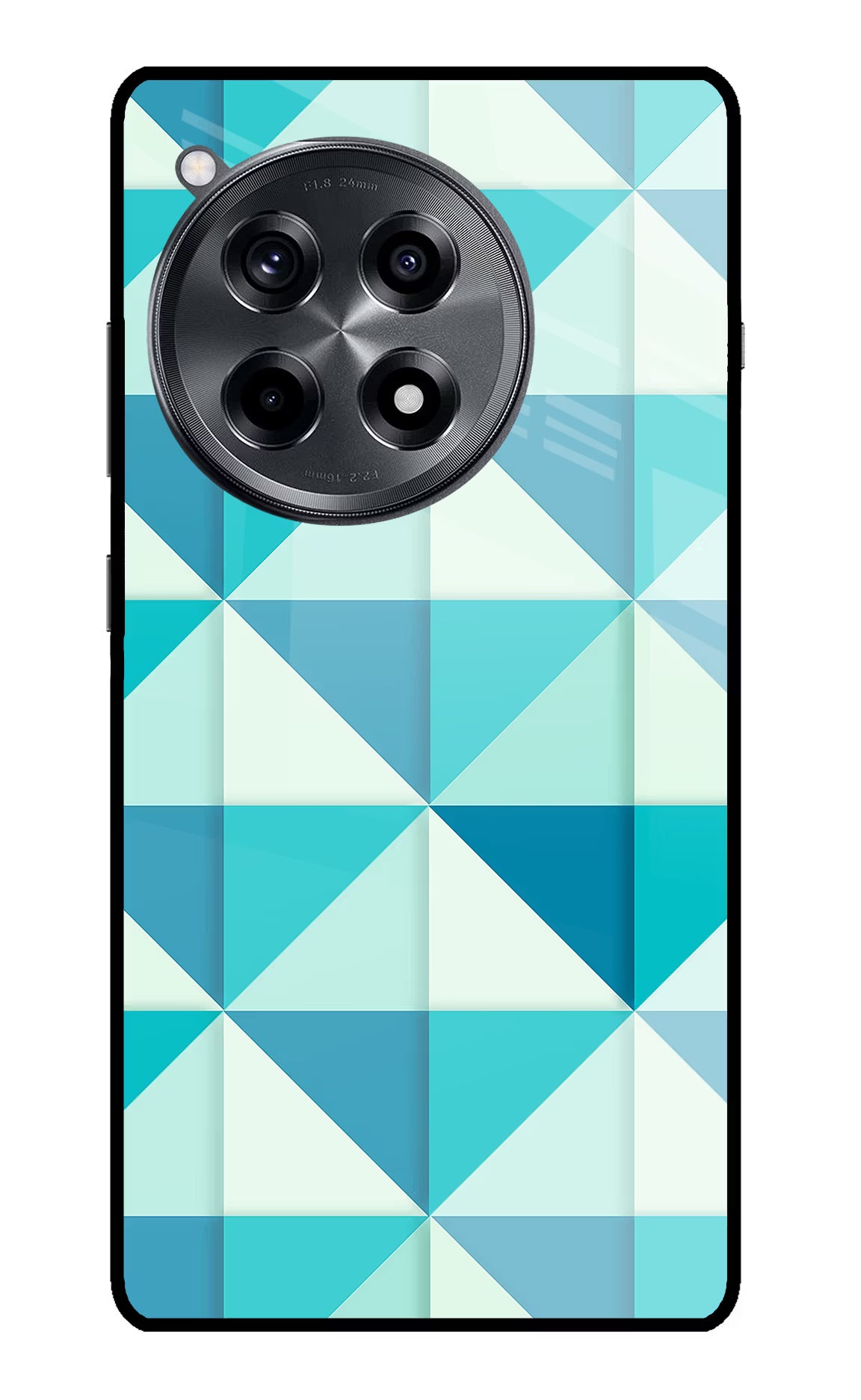 Abstract OnePlus 12R Glass Case