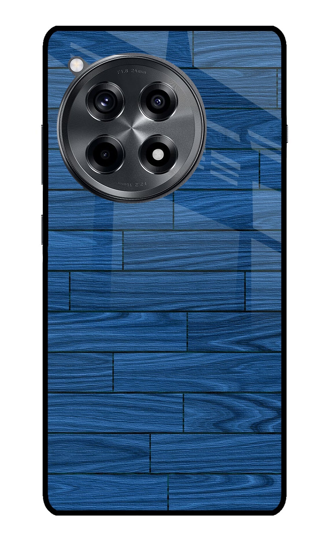 Wooden Texture OnePlus 12R Glass Case