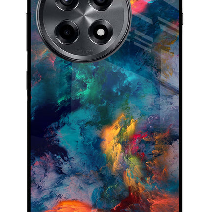 Artwork Paint OnePlus 12R Glass Case Back Cover by Casekaro