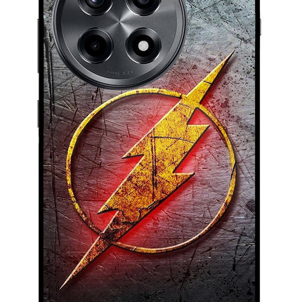 Flash OnePlus 12R Glass Case Back Cover by Casekaro