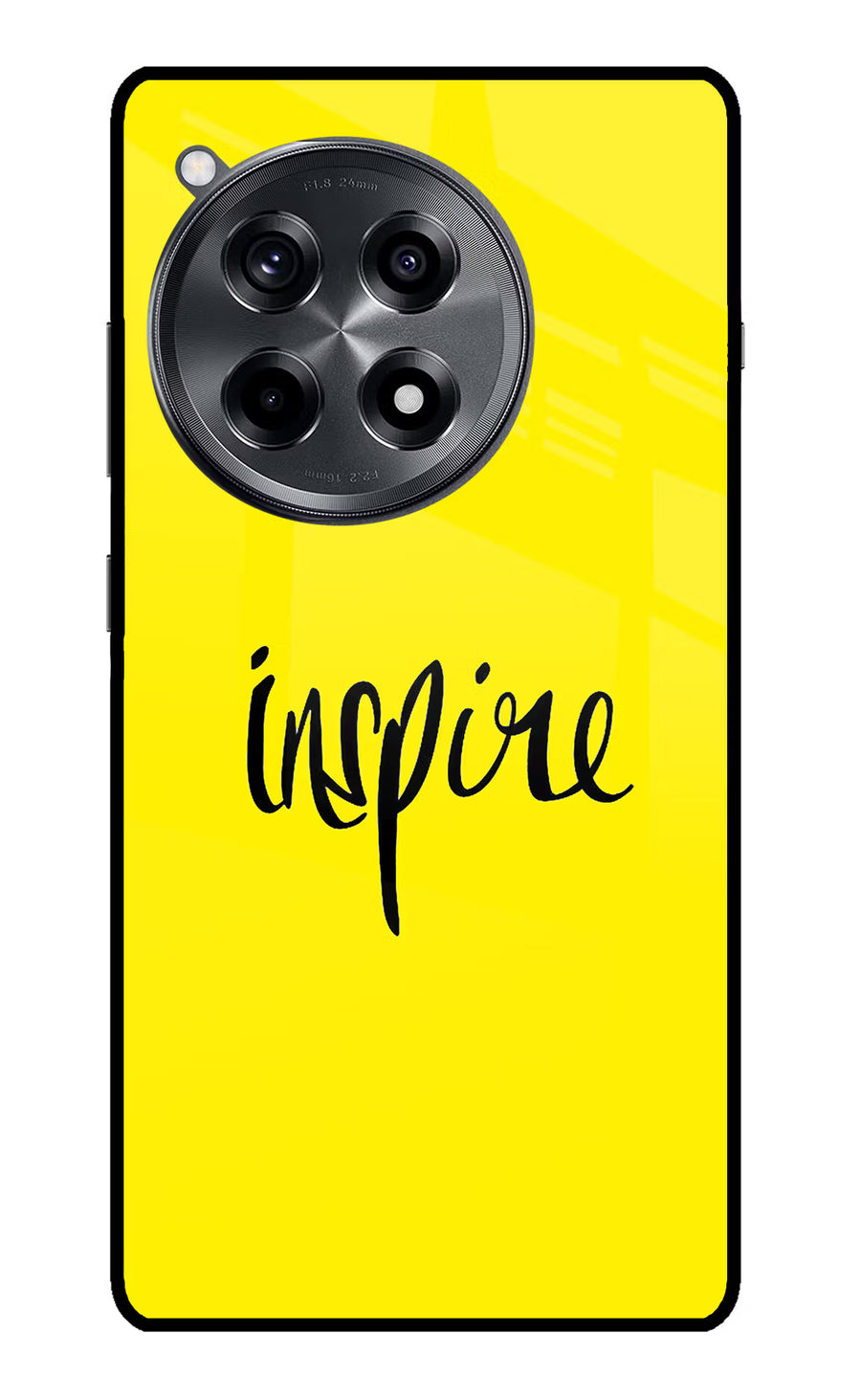 Inspire OnePlus 12R Back Cover, Metal case