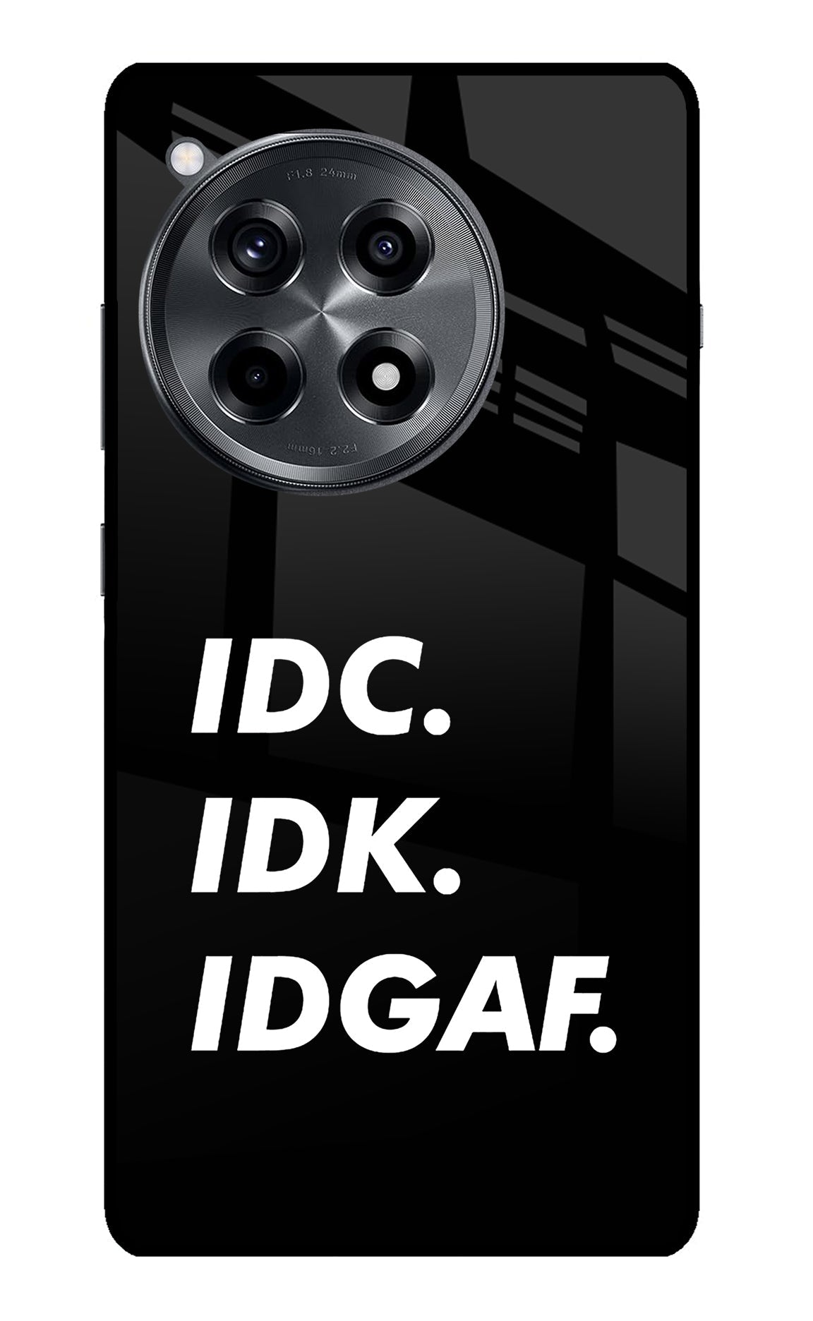 Idc Idk Idgaf OnePlus 12R Back Cover