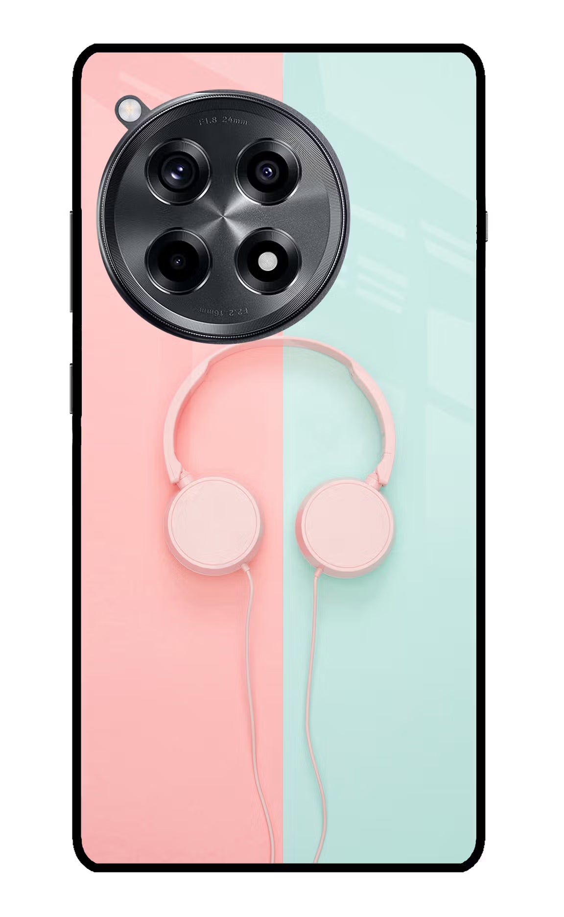 Music Lover OnePlus 12R Glass Case Back Cover by Casekaro