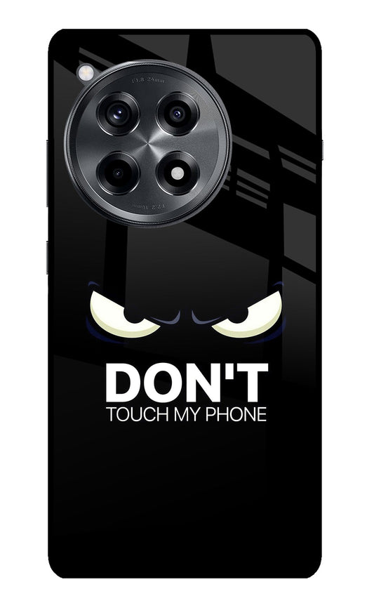 Don'T Touch My Phone OnePlus 12R Glass Case