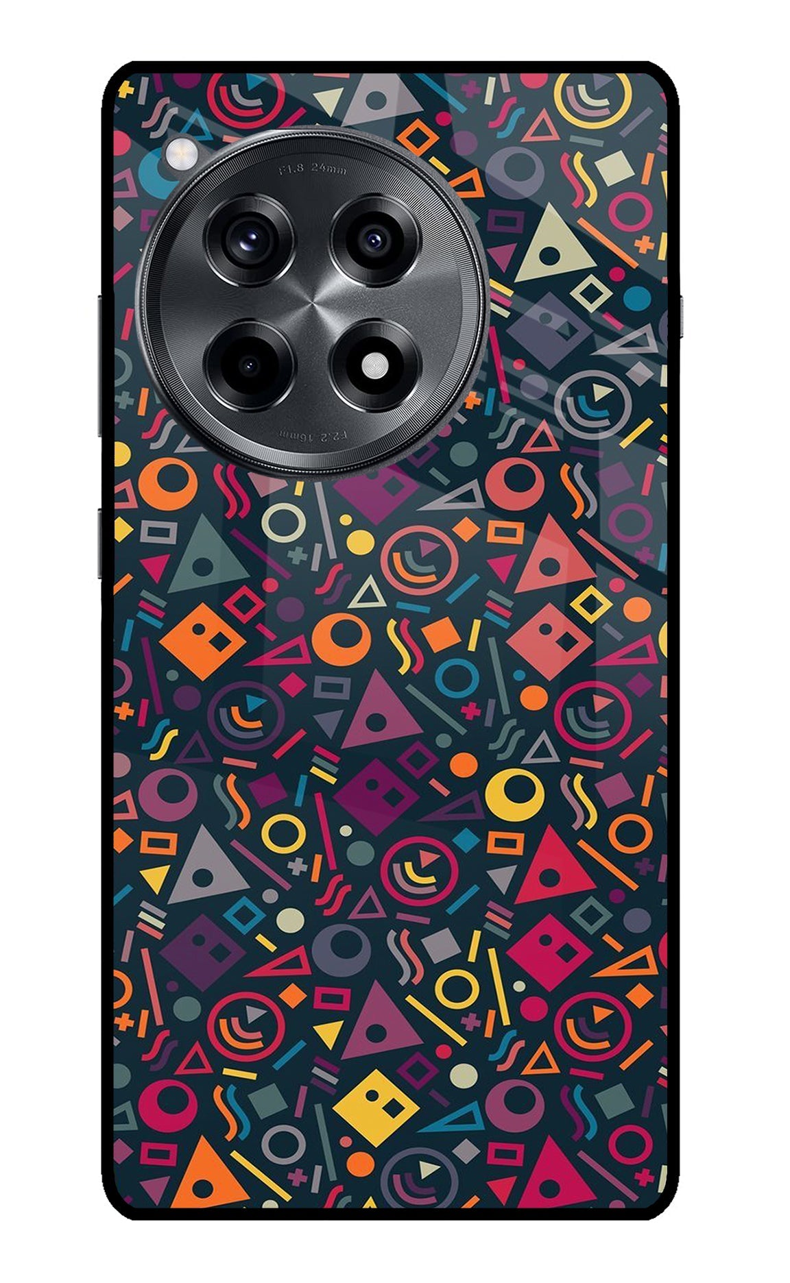 Geometric Abstract OnePlus 12R Back Cover