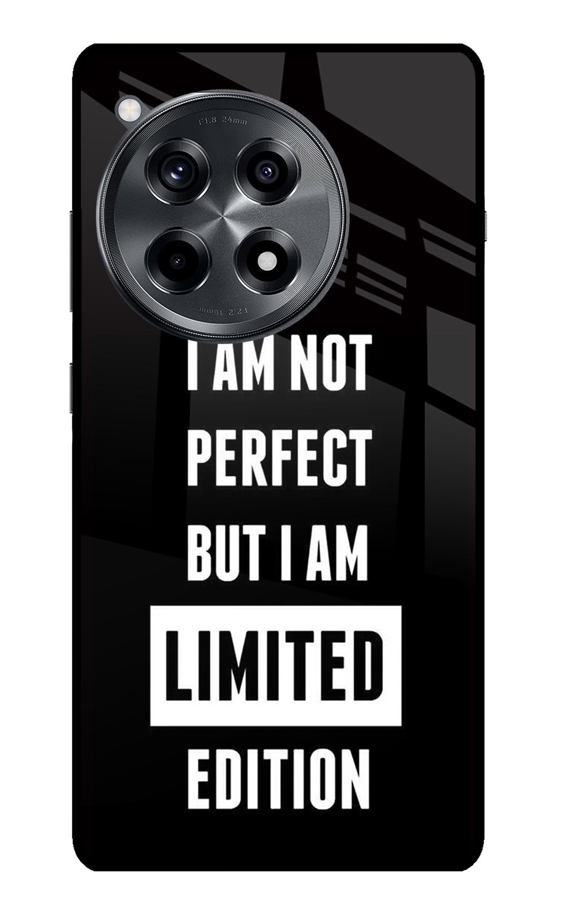 I Am Not Perfect But I Am Limited Edition OnePlus 12R Back Cover