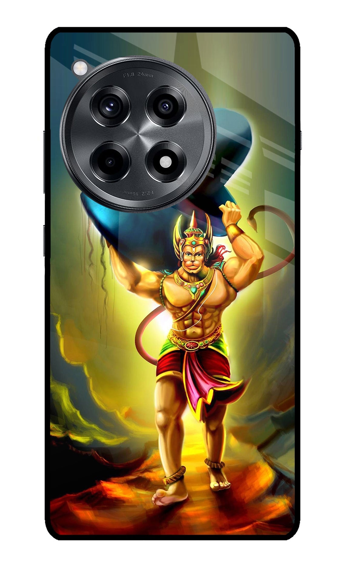 Lord Hanuman OnePlus 12R Back Cover