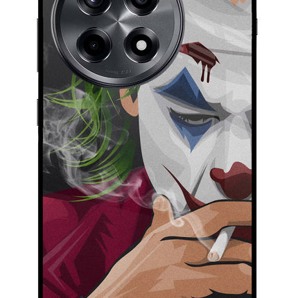Joker Smoking OnePlus 12R Glass Case Back Cover by Casekaro