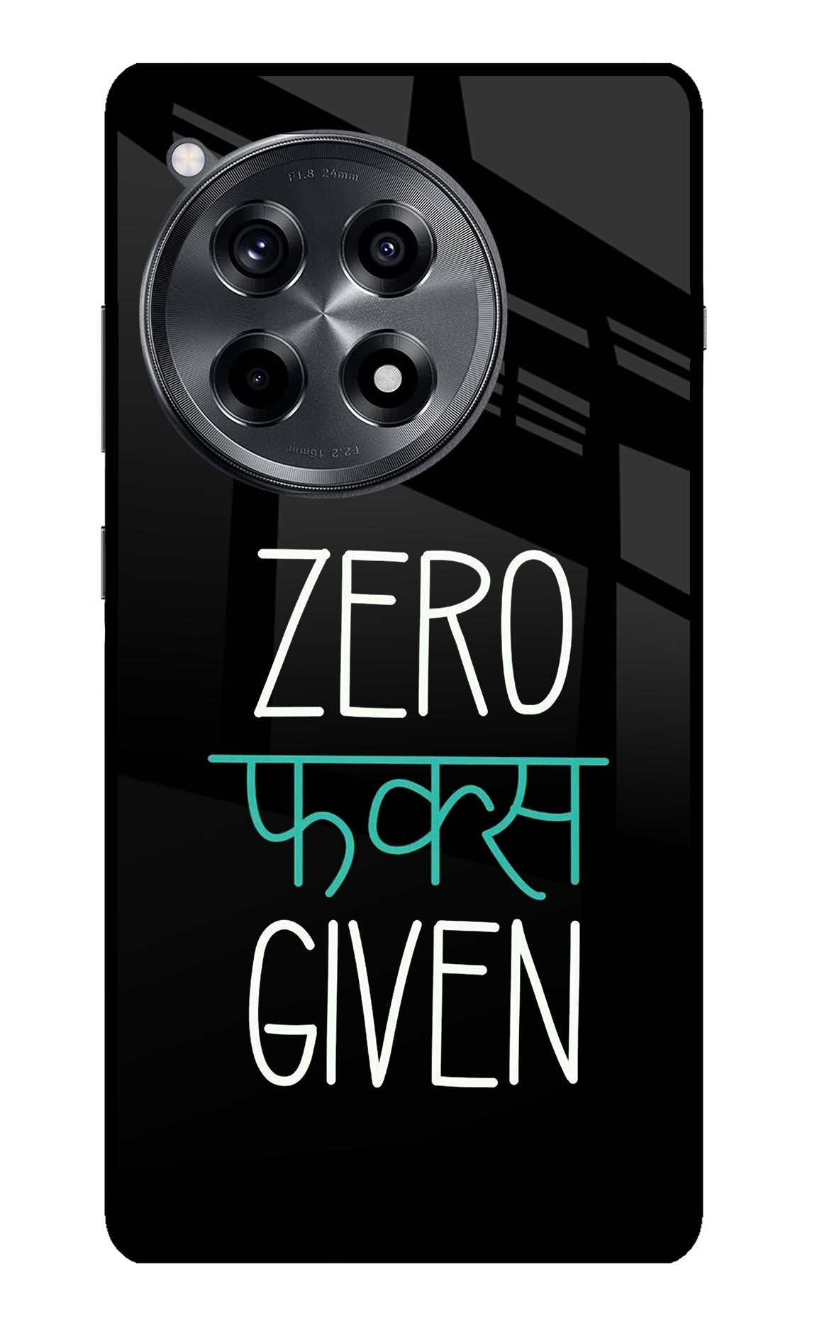 Zero Fucks Given OnePlus 12R Back Cover