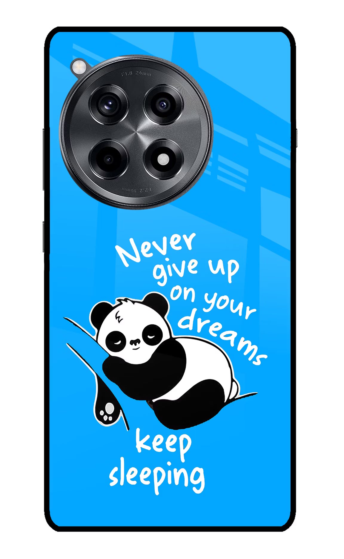 Keep Sleeping OnePlus 12R Glass Case