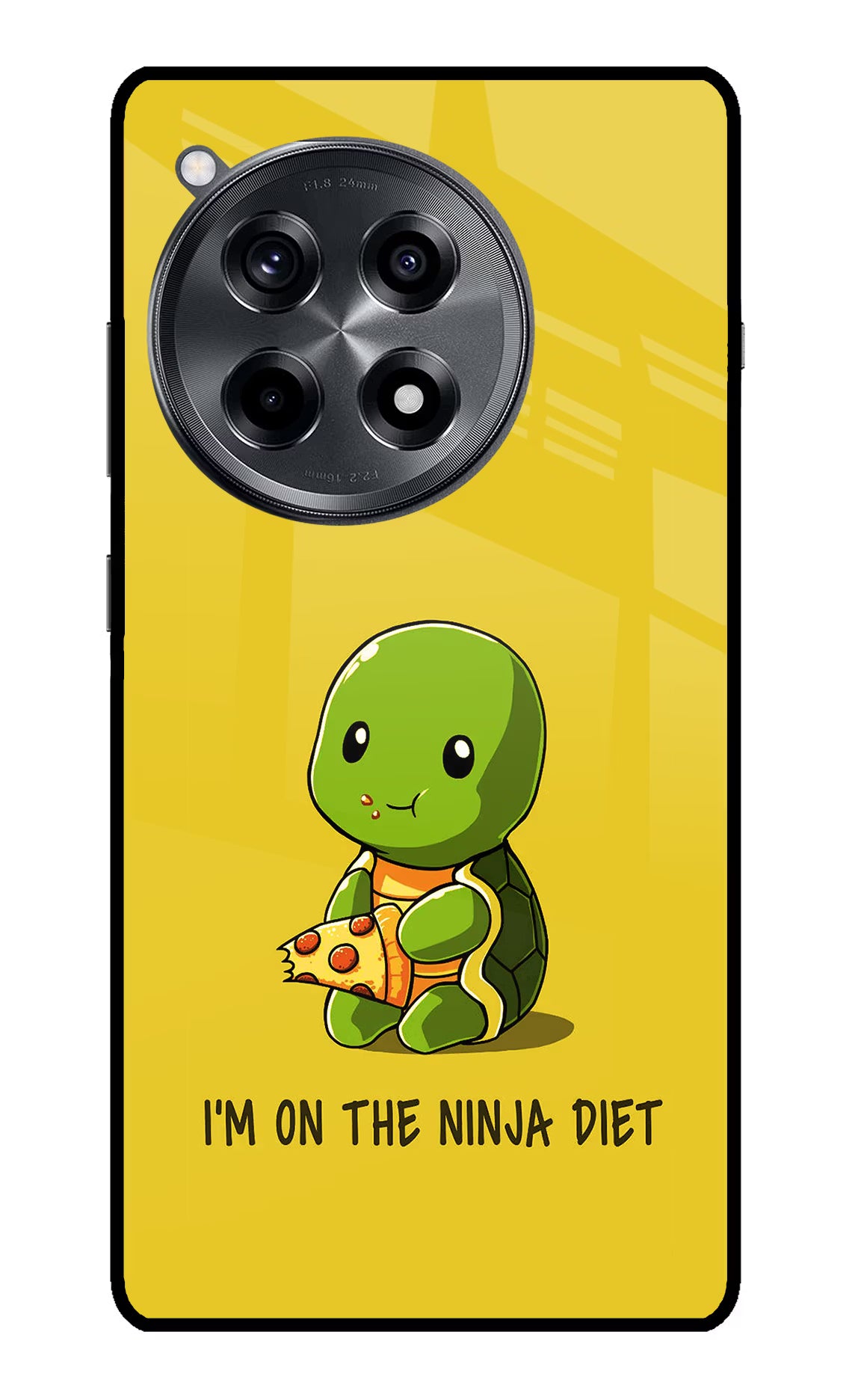 I'm on Ninja Diet OnePlus 12R Glass Case Back Cover by Casekaro