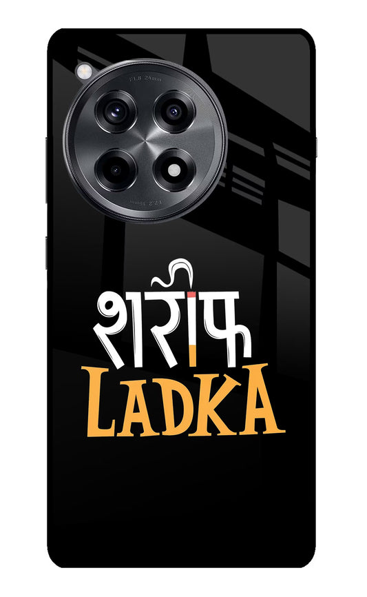 Shareef Ladka OnePlus 12R Glass Case