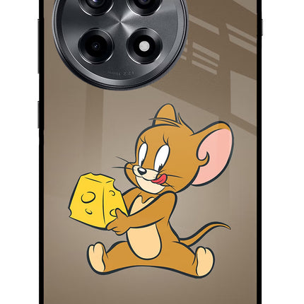 Jerry OnePlus 12R Glass Case Back Cover by Casekaro
