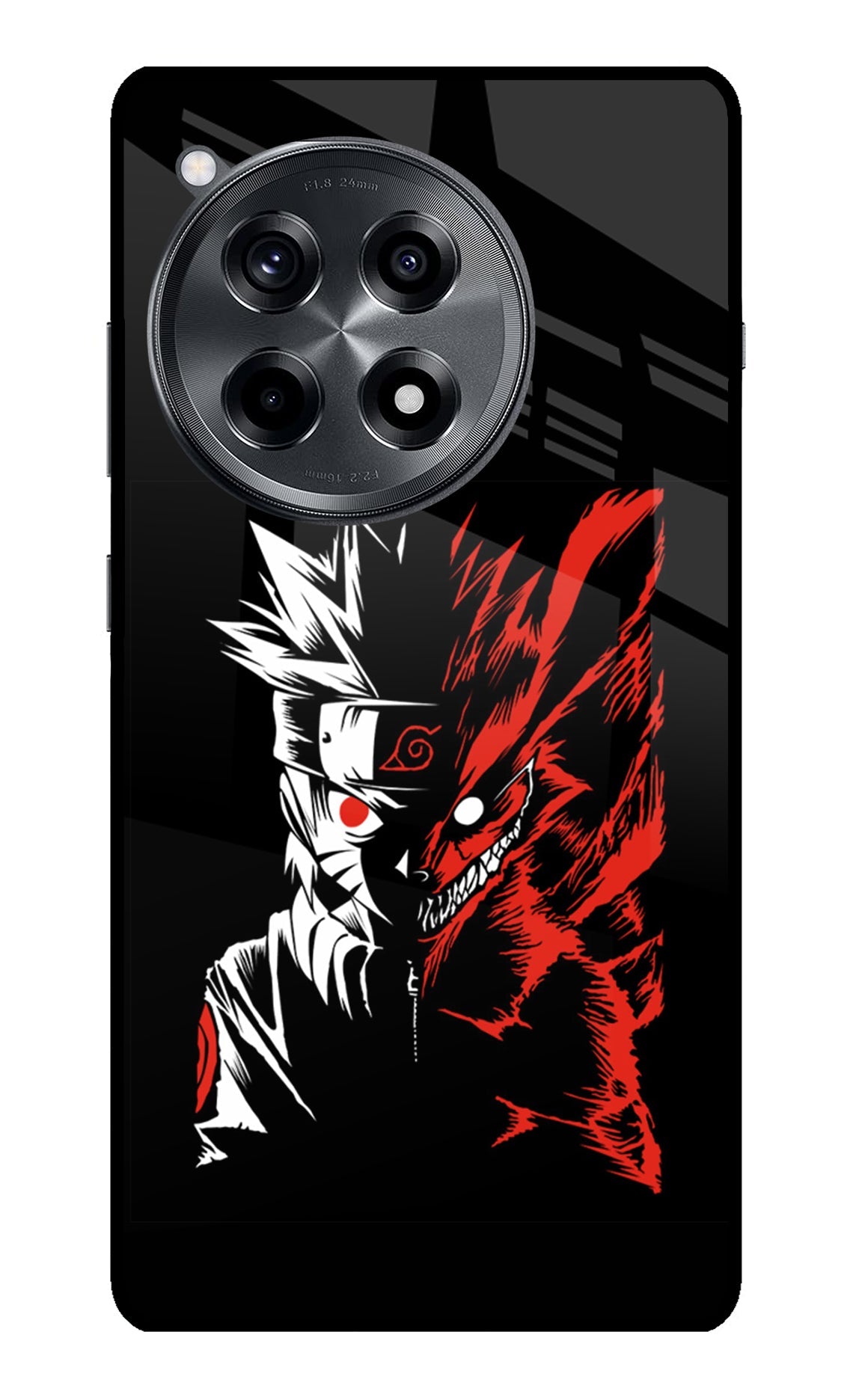 Naruto Two Face OnePlus 12R Glass Case