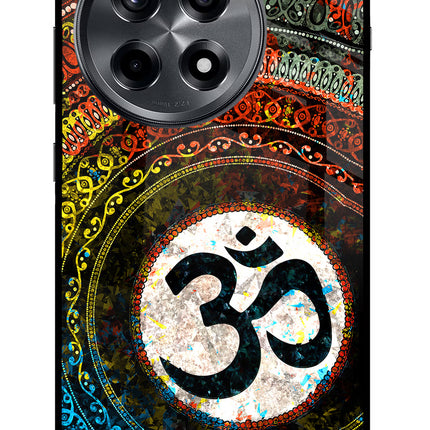 Om Cultural OnePlus 12R Glass Case Back Cover by Casekaro