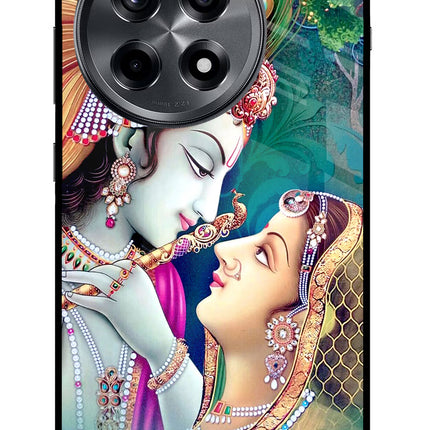 Lord Radha Krishna OnePlus 12R Glass Case