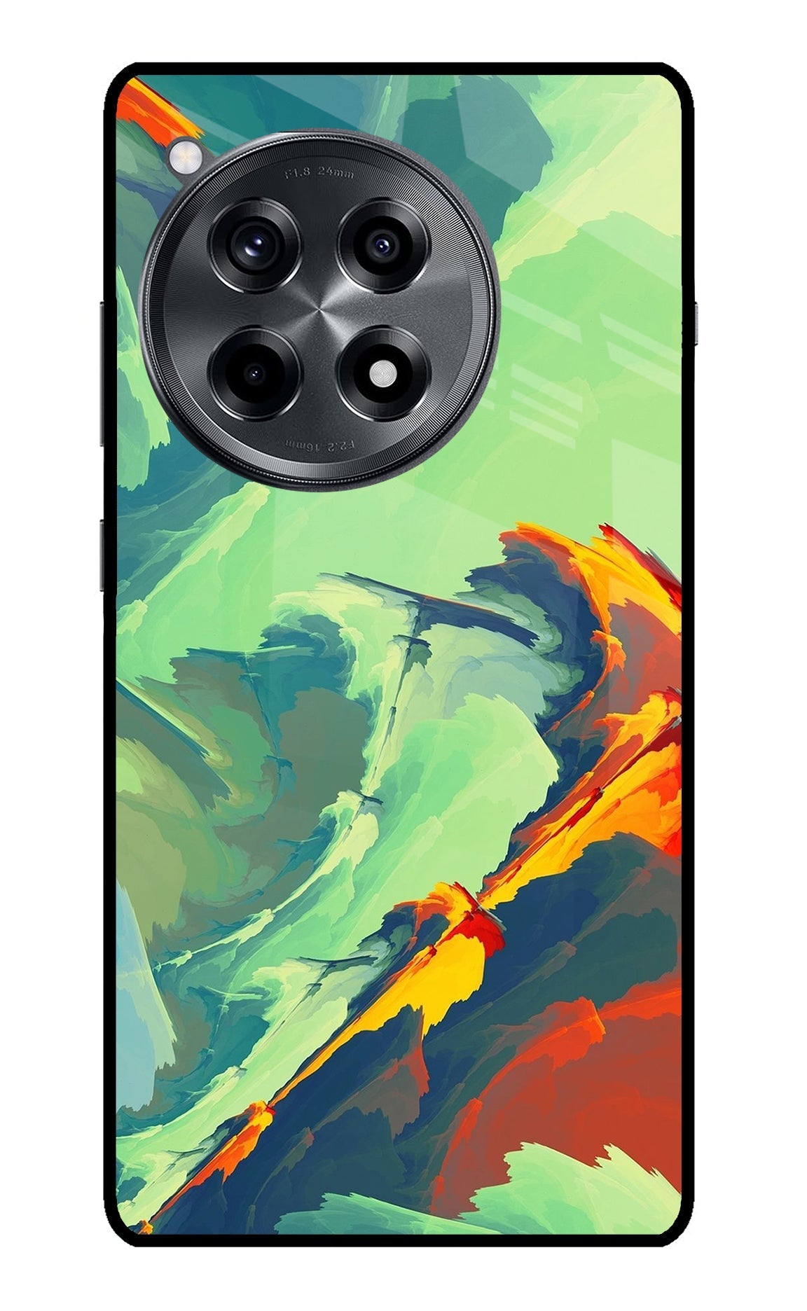 Paint Art OnePlus 12R Glass Case