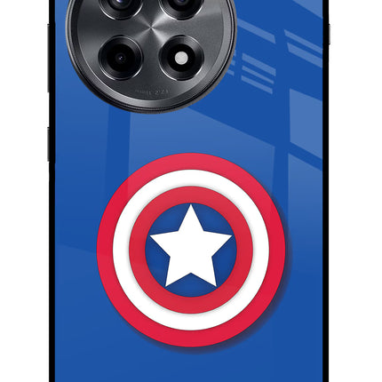 Shield OnePlus 12R Glass Case Back Cover by Casekaro