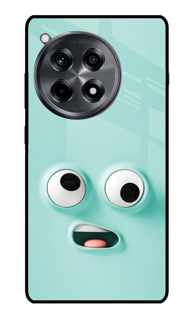 Funny Cartoon OnePlus 12R Glass Case