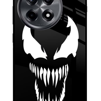 Venom OnePlus 12R Glass Case Back Cover by Casekaro