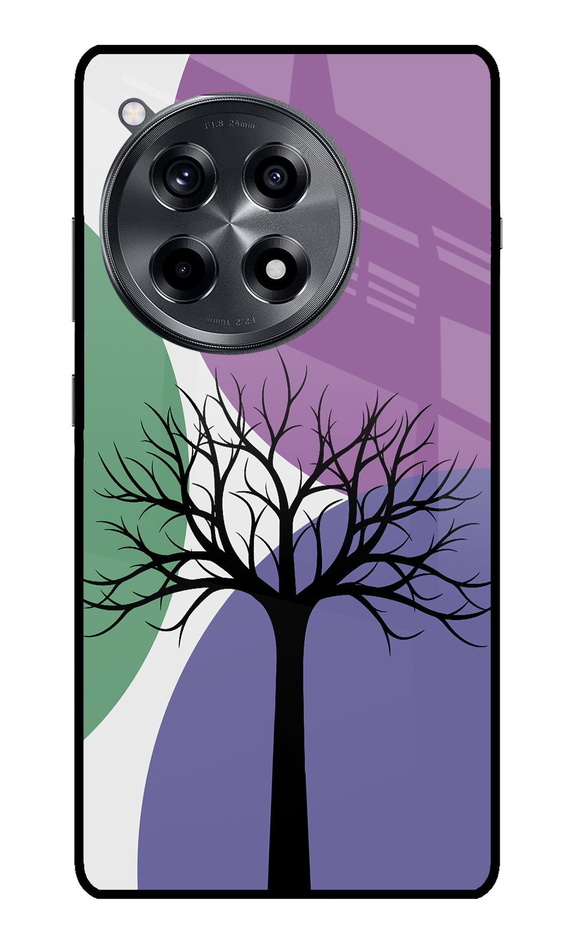 Tree Art OnePlus 12R Glass Case