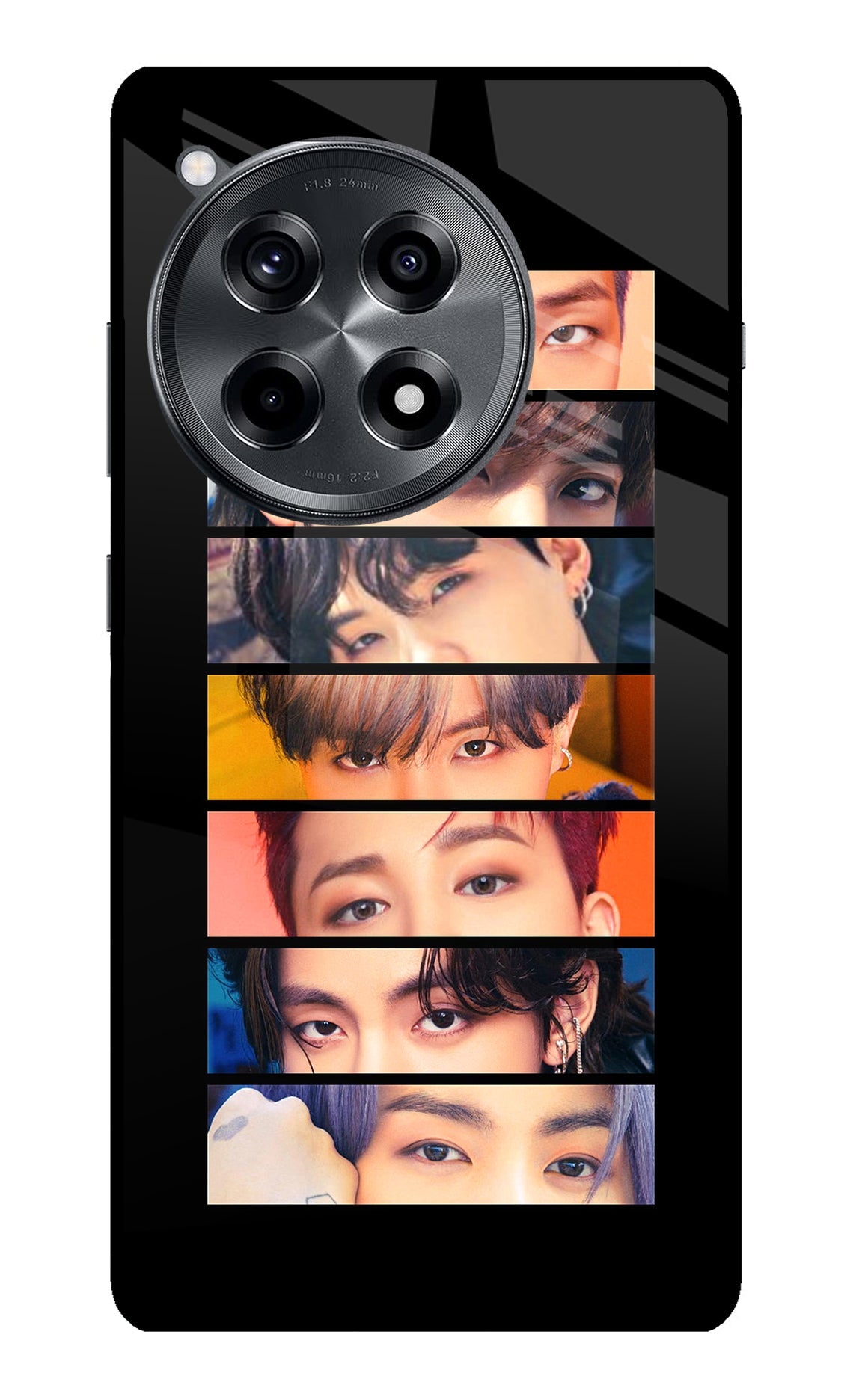 BTS Eyes OnePlus 12R Glass Case