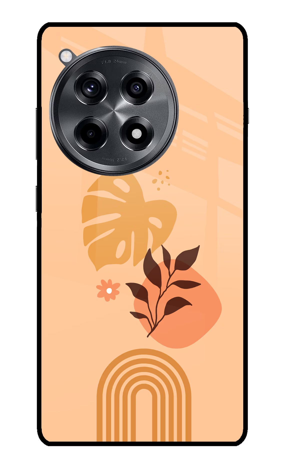 Bohemian Art OnePlus 12R Glass Case Back Cover by Casekaro