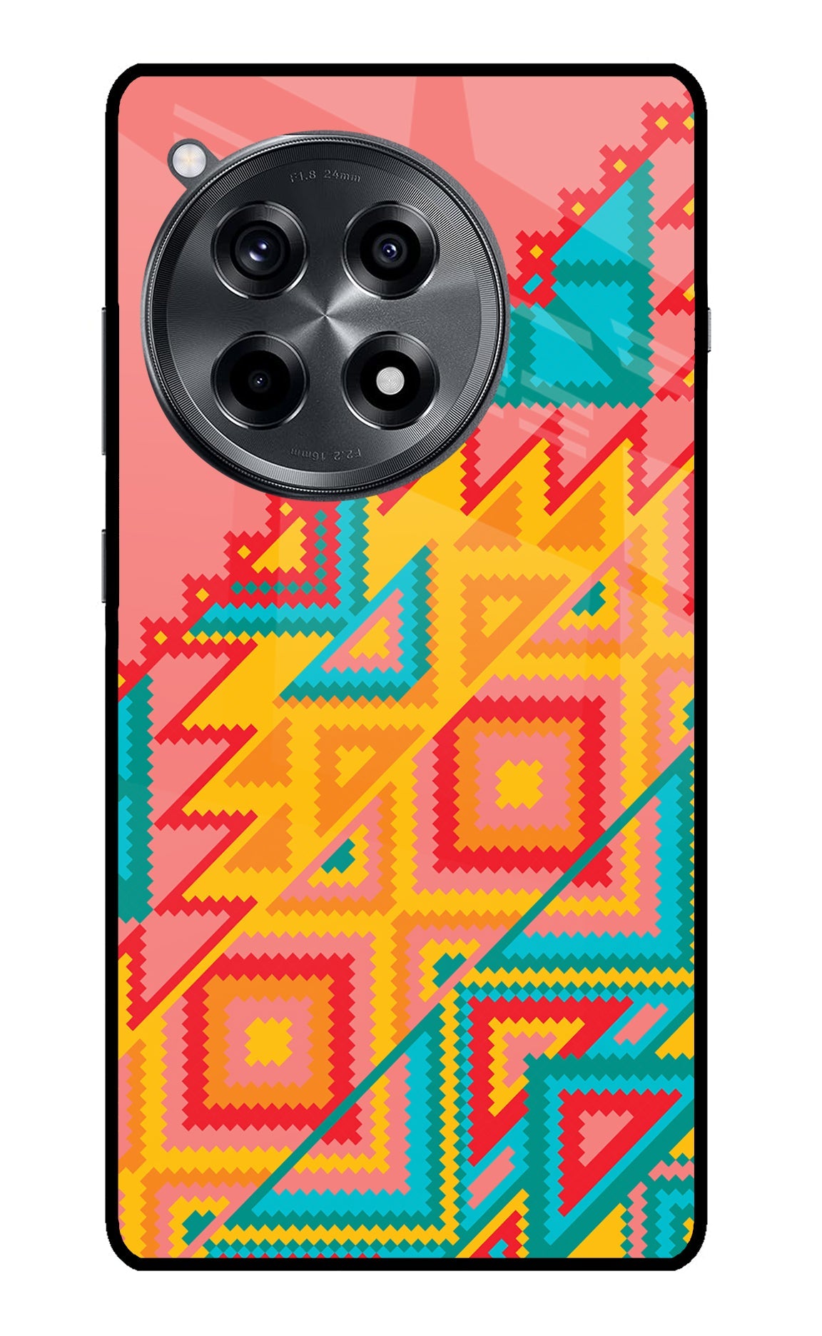Aztec Tribal OnePlus 12R Glass Case