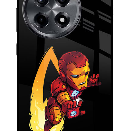 IronMan OnePlus 12R Glass Case Back Cover by Casekaro