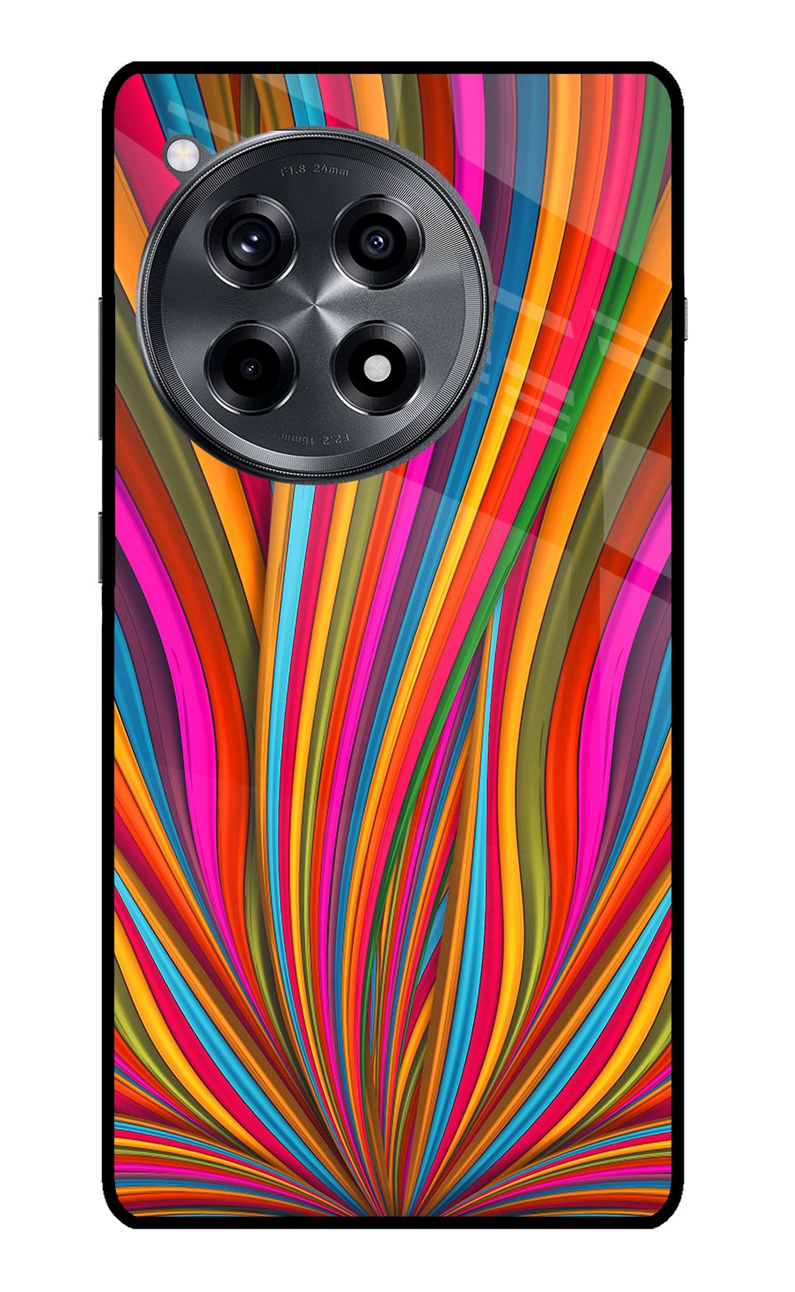 Trippy Wavy OnePlus 12R Glass Case