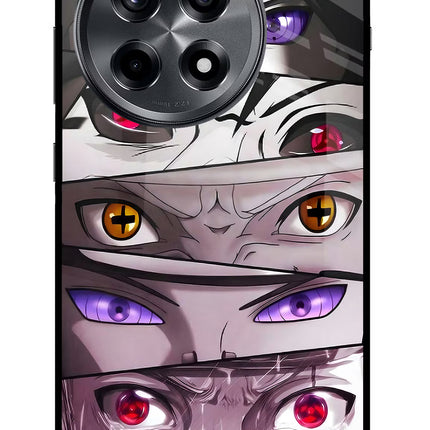 Naruto Anime OnePlus 12R Glass Case Back Cover by Casekaro