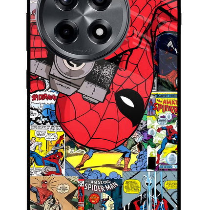 Spider Man OnePlus 12R Glass Case