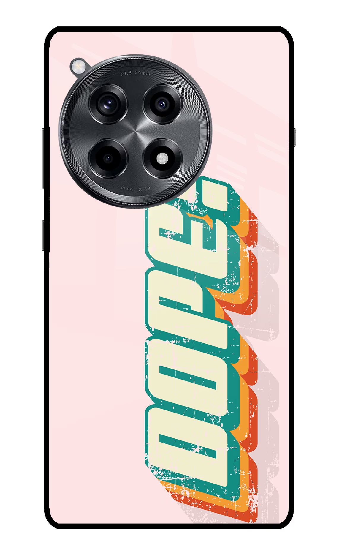 Dope OnePlus 12R Glass Case Back Cover by Casekaro