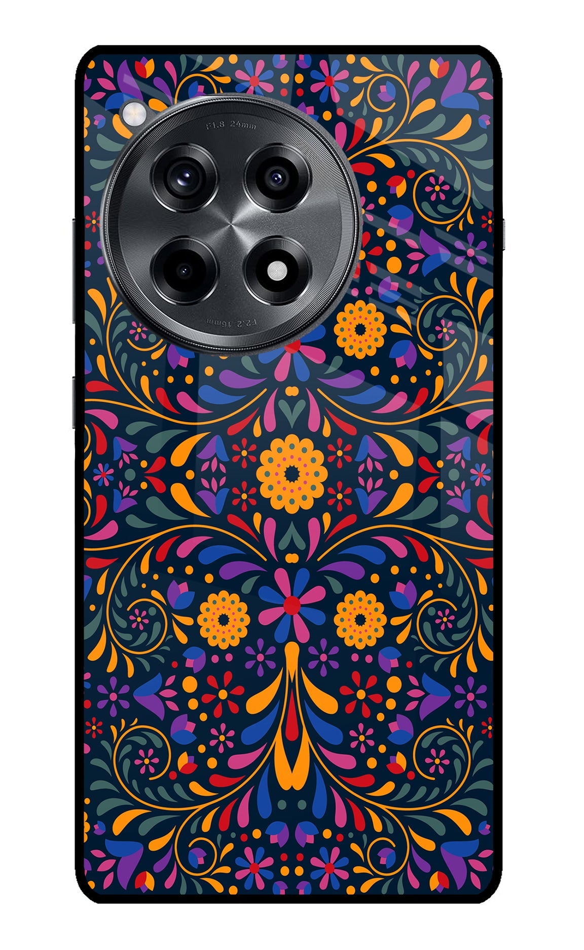 Mexican Art OnePlus 12R Glass Case