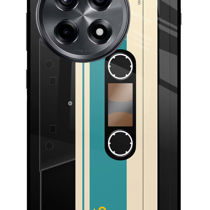 Cassette OnePlus 12R Glass Case Back Cover by Casekaro