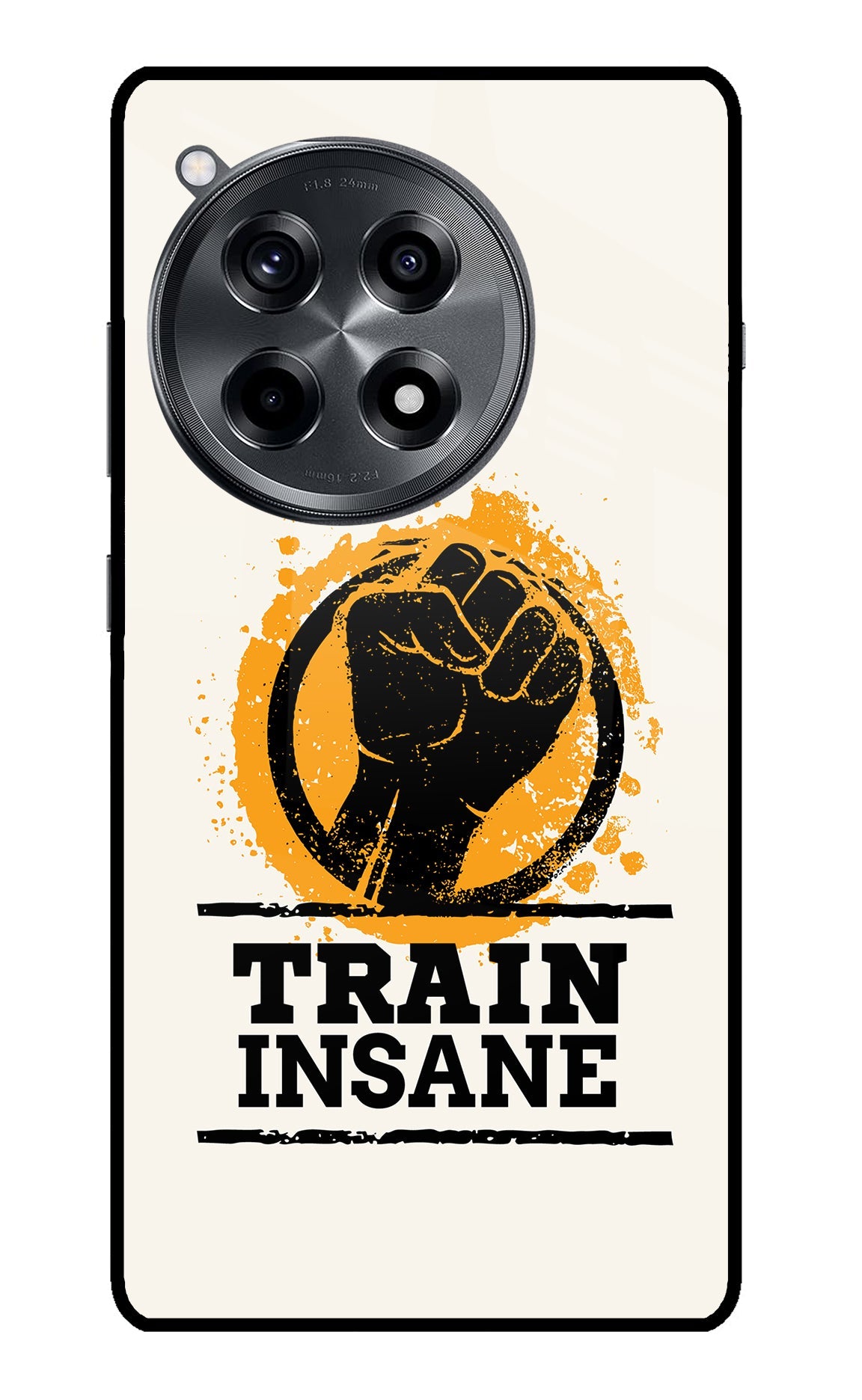 Train Insane OnePlus 12R Glass Case