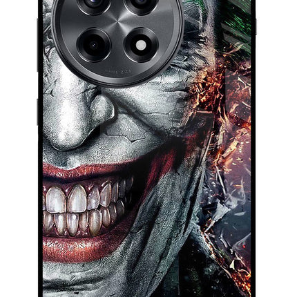 Joker Cam OnePlus 12R Glass Case Back Cover by Casekaro