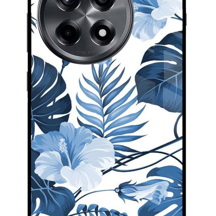 Fabric Art OnePlus 12R Glass Case Back Cover by Casekaro