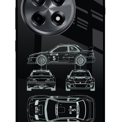 WRC'99 OnePlus 12R Glass Case Back Cover by Casekaro
