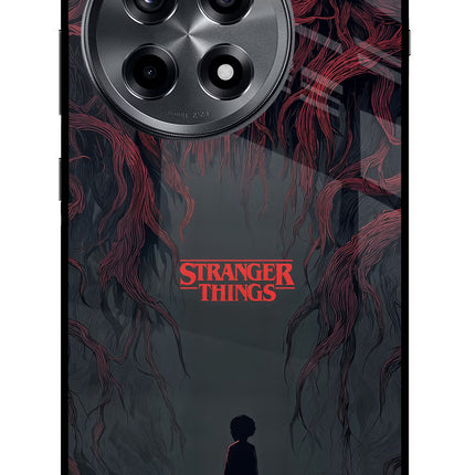Ordinary Things Dark Side OnePlus 12R Glass Case Back Cover by Casekaro