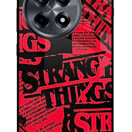Ordinary Things OnePlus 12R Glass Case Back Cover by Casekaro