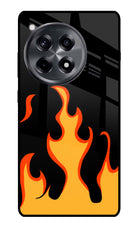 Fired Up – Black OnePlus 12R Glass Case